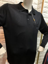 將圖片載入圖庫檢視器 長袖絲質MONTAGUT long sleeves fil lumiere- 320268-0307黑色 plain pattern。
