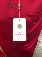 將圖片載入圖庫檢視器 長袖絲質MONTAGUT long sleeves fil lumiere- 320268-3092 大紅色plain pattern
