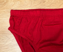 將圖片載入圖庫檢視器 02款男裝三角型內褲- 紅色
