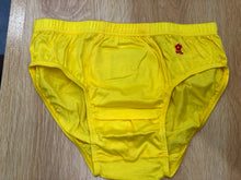將圖片載入圖庫檢視器 02款男裝三角型內褲-黃色
